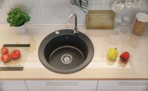 Гранитни мивки Бял, Черна, Сив, Беж.