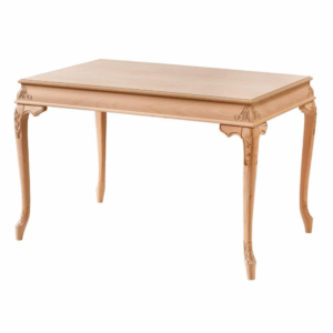 Трапезна маса от Дърво в старинен стил с дърворезба