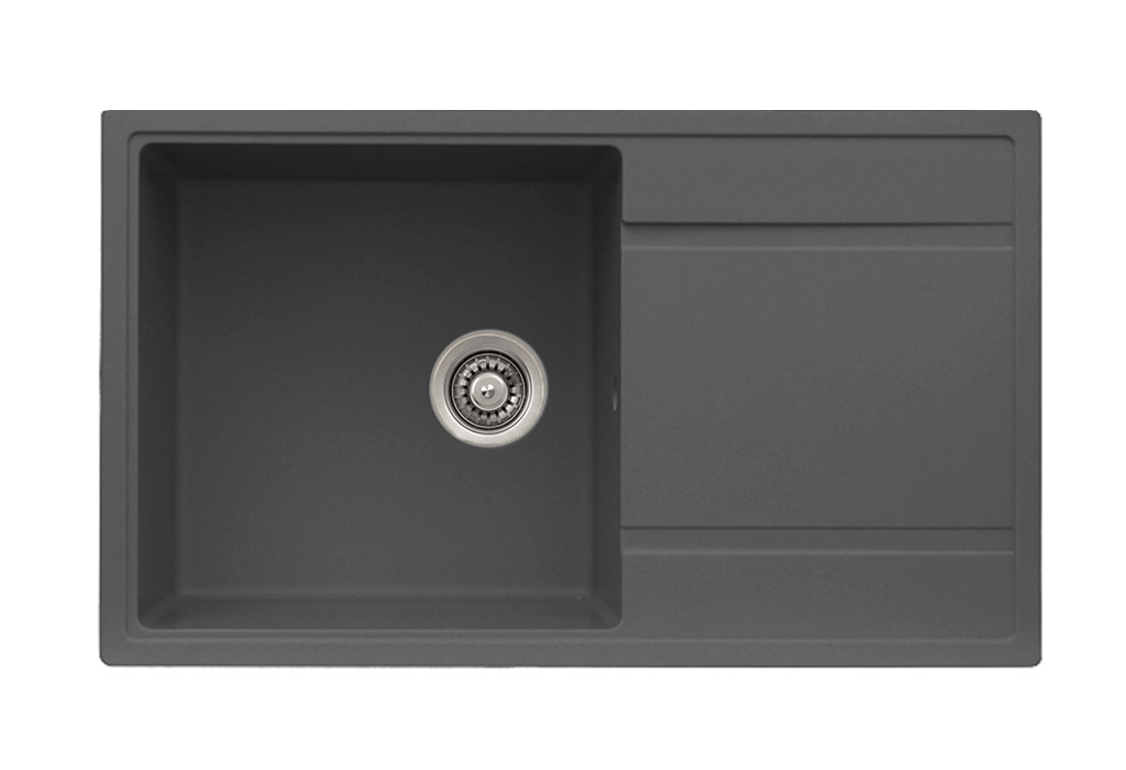 Гранитни Мивки за Кухня в цвят Бял, Черен, Сив, Беж/Крем, Тъмно Сив - Image 5