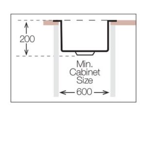 Кухненска мивка от неръждаема стомана в розово злато