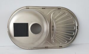 Кухненска мивка за вграждане от неръждаема стомана модел EX 177 - ПРОДУКТ С ТРАНСПОРТЕН ДЕФЕКТ !!!