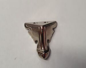 декоративен крак за дървена кутия Хром