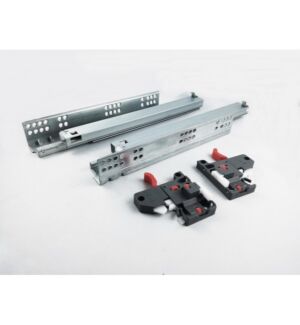 Смарт слайд пълно изтегляне + плавно GTV ModernSlide за 18мм ПДЧ с 3D реглаж