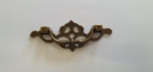 Мебелна Дръжка Старинна Антик с подвижна дръжка с орнамент