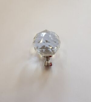 Мебелна дръжка модел Кристал прозрачен