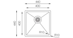 Кухненски мивки от неръждаема стомана в розово злато