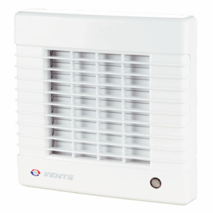 Битов вентилатор VENTS Серия MAL с автоматични жалузи Ф100 (ДВИГАТЕЛ НА ЛАГЕРИ)