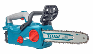 Акумулаторен верижен трион TOTAL Industrial, 12", 2x20V/4Ah