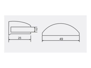 Стъклодържач Луна - САТЕН
