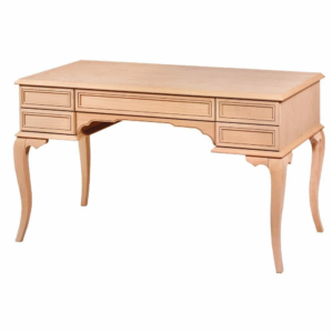 Дървено бюро за офис в античен старинен стил