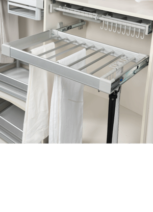 АЛУМИНИЕВ МЕХАНИЗЪМ ЗА ПАНТАЛОНИ ПЛАВНО ПРИБИРАНЕ