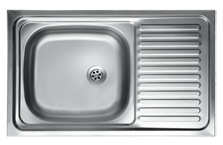 Бордова Мивка 50х100 модел N 119