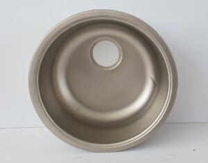 Мивка за Кухня за вграждане с малък отцедник модел EC 192 - ПРОДУКТ С ТРАНСПОРТЕН ДЕФЕКТ !!!