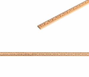 Дървен декоративен профил за мебели и декарации