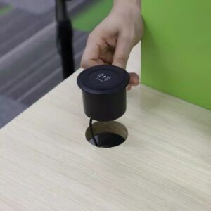 Wifi, Wirеless Универсално зарядно устройство за телефон за вграждане в плот с poush отваряне