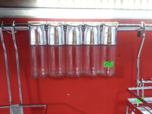 Аксесоар за подправки шишенца 5 бр. к-т за окачване