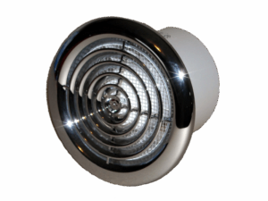 Битов вентилатор VENTS Серия PF Chrome Ф100 (Хром)