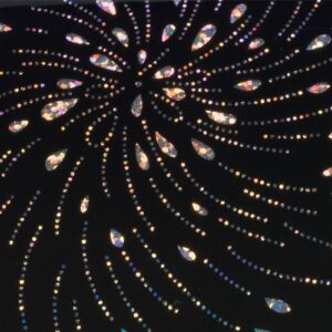 695 Черна капка гланц - 18 мм МДФ с ПВЦ покритие