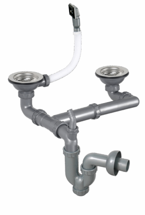Мивка с две корита и отцедник за вграждане модел EX 316 Мивка с две корита и отцедник за вграждане модел EX 316