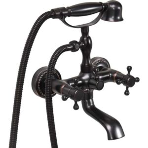 Смесител за баня FALA RETRO, черен