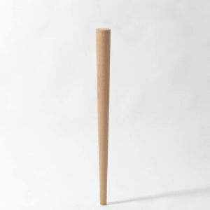 Дървен Крак Кръгъл Конус за Маса, Шкаф, Гардероб, Мебели