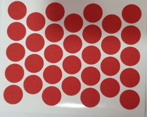 Самозалепваща тапа за минификс - Червено