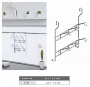 окачваща поставка на тръба Ф16 мм за чаши