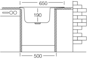 Кухненски Мивки за вграждане от неръждаема стомана - алпака модел EX 180