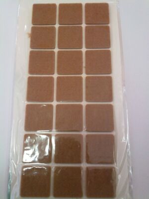 Залепваща мека подложка-лепенка за мебели модел 30х30 мм