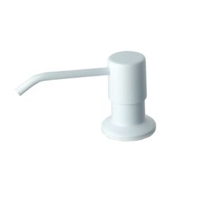 Дозатор за течен сапун - Бял