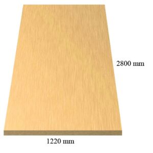 1991 гланц Металик Злато - 18 мм МДФ с ПВЦ покритие