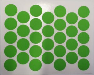 Самозалепваща тапа за минификс - Зелени