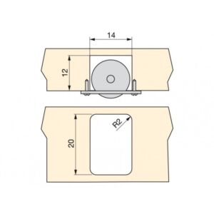 Колело еднопосочно МИНИ