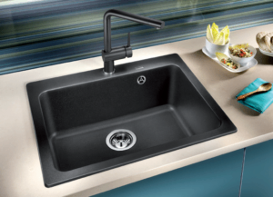 Гранитна Мивка за Кухня в цвят Бял, Черен, Сив, Беж,Крем,Тъмно Сив.