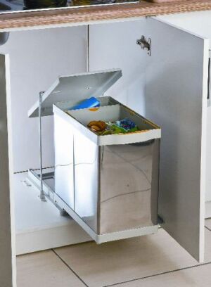 Кухненско кошче за вграждане 21100 Inox