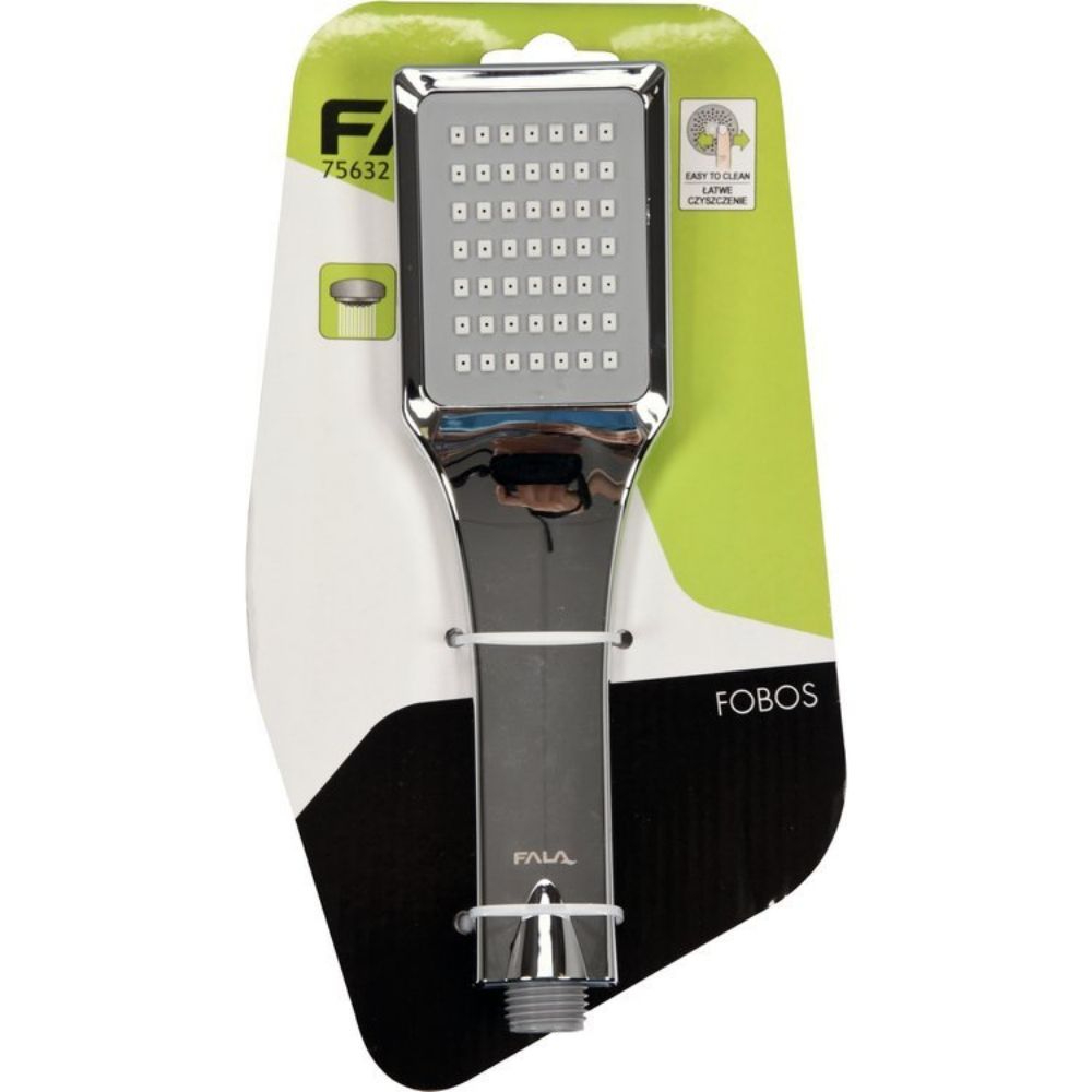 Душ слушалка FALA, правоъгълна, хром - Image 2