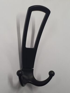 Мебелна закачалка Черен Мат