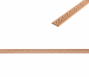 Дървен декоративен профил за мебели и декарации