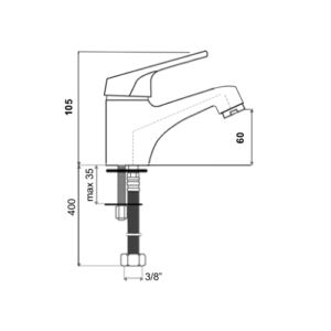 Смесител за Баня модел DA 102