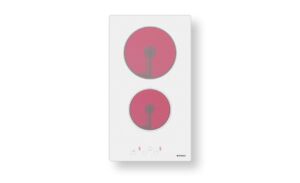 Кухненски плот, котлон за вграждане БЯЛ Pyramis Сензорен