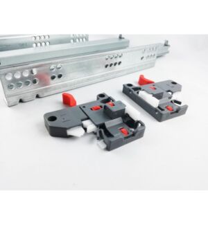 Смарт слайд пълно изтегляне + плавно GTV ModernSlide за 18мм ПДЧ с 3D реглаж