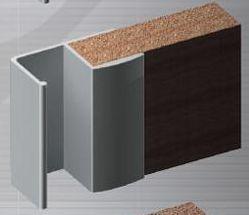 Алуминиева кант дръжка У образна