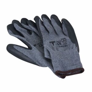 Работни ръкавици Heavy Duty, Latex, сиви, 10 / XL