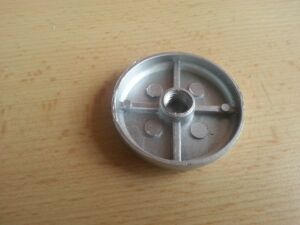 Тапи за конектор - дистанционери ф 42 мм мат хром