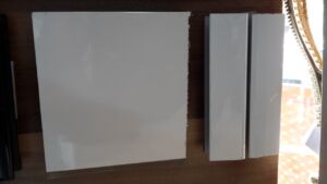 PVC цокъл за кухня 10 см - БЯЛ