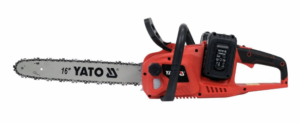 Акумулаторен верижен трион YATO, 16", 2 x 18 V, 2 x 4 Ah