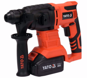 Акумулаторен перфоратор YATO 82770, SDS+, 18 V, 1 x 3.0 Ah