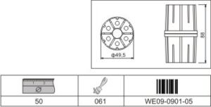 Съединител за тръба