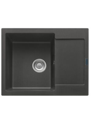 Гранитна Мивка с Малък плот в цвят Бял, Черен, Сив, Беж,Крем, Тъмно Сив.