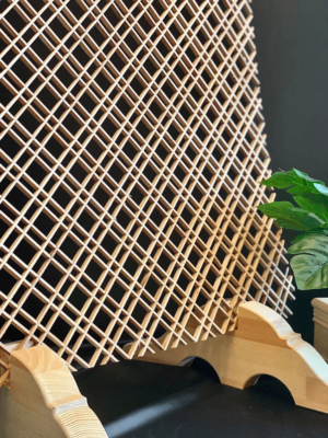 Дървена Решетка за декорация